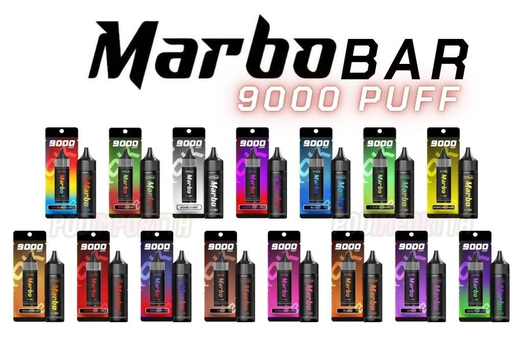 MARBO-BAR-9000-Puffs一次性電子煙-15種口味現貨 MARBO-BAR-9000-Puffs一次性電子煙-15種口味現貨